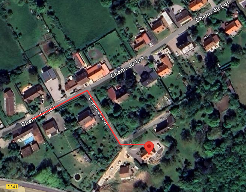 Plan du chemin
